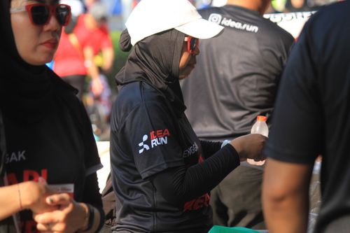 Race photo from Soft Launching Buku "Enggak Lari, Enggak Keren" & IdeaRun