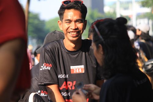Race photo from Soft Launching Buku "Enggak Lari, Enggak Keren" & IdeaRun