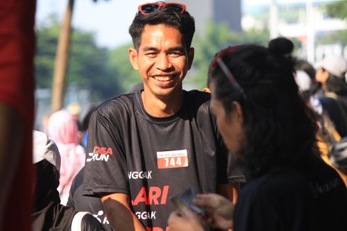 Race photo from Soft Launching Buku "Enggak Lari, Enggak Keren" & IdeaRun