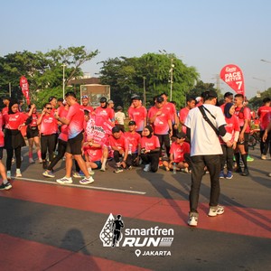 Race photo from SMARTFREN RUN 2026 VIBES