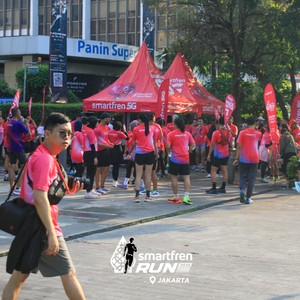 Race photo from SMARTFREN RUN 2026 VIBES
