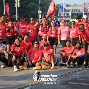 Race photo from SMARTFREN RUN 2026 VIBES