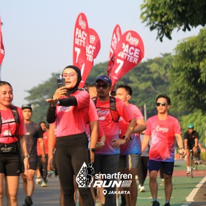 Race photo from SMARTFREN RUN 2026 VIBES