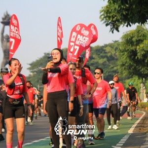 Race photo from SMARTFREN RUN 2026 VIBES
