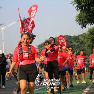 Race photo from SMARTFREN RUN 2026 VIBES