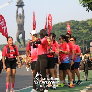 Race photo from SMARTFREN RUN 2026 VIBES