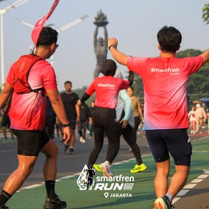 Race photo from SMARTFREN RUN 2026 VIBES