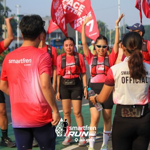 Race photo from SMARTFREN RUN 2026 VIBES
