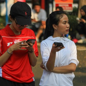 Race photo from SMARTFREN RUN 2026 VIBES