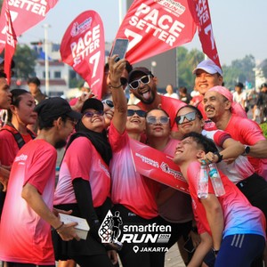 Race photo from SMARTFREN RUN 2026 VIBES
