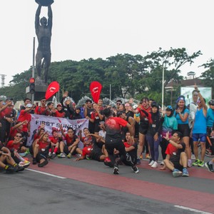 Race photo from FIRST SUNDAY RUN