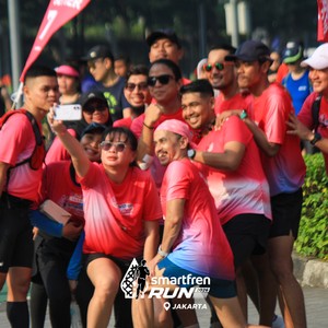 Race photo from SMARTFREN RUN 2026 VIBES