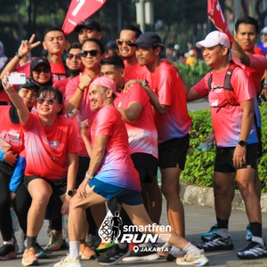 Race photo from SMARTFREN RUN 2026 VIBES