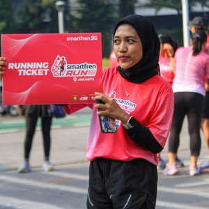 Race photo from SMARTFREN RUN 2026 VIBES
