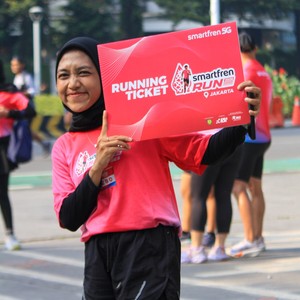 Race photo from SMARTFREN RUN 2026 VIBES