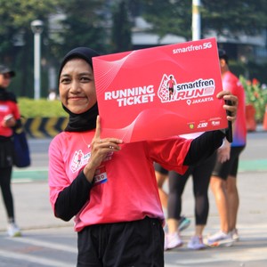 Race photo from SMARTFREN RUN 2026 VIBES