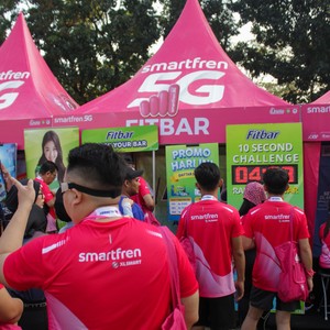 Race photo from SMARTFREN RUN 2026
