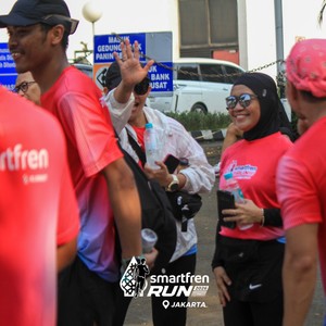 Race photo from SMARTFREN RUN 2026 VIBES