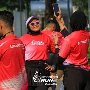 Race photo from SMARTFREN RUN 2026 VIBES