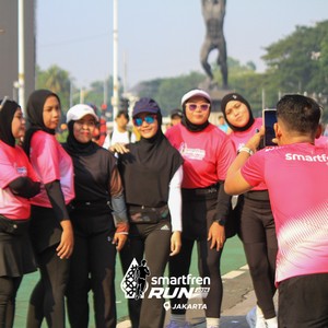 Race photo from SMARTFREN RUN 2026 VIBES