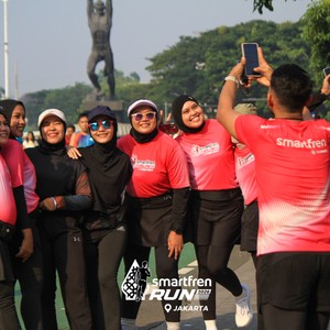Race photo from SMARTFREN RUN 2026 VIBES
