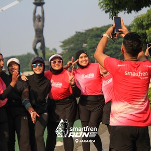 Race photo from SMARTFREN RUN 2026 VIBES