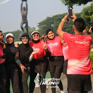 Race photo from SMARTFREN RUN 2026 VIBES