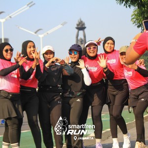 Race photo from SMARTFREN RUN 2026 VIBES
