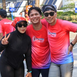 Race photo from SMARTFREN RUN 2026 VIBES