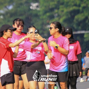 Race photo from SMARTFREN RUN 2026 VIBES