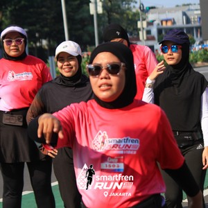Race photo from SMARTFREN RUN 2026 VIBES