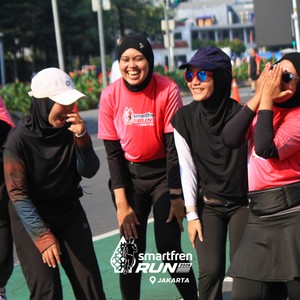 Race photo from SMARTFREN RUN 2026 VIBES