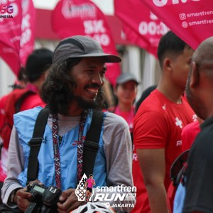 Race photo from SMARTFREN RUN 2026