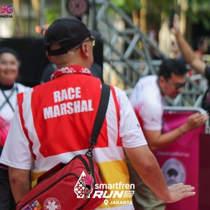 Race photo from SMARTFREN RUN 2026