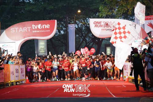 Race photo from ONE RUN 10 K