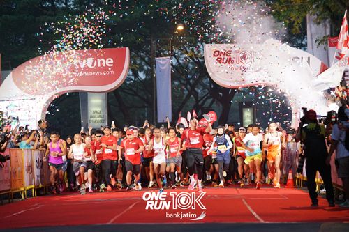 Race photo from ONE RUN 10 K