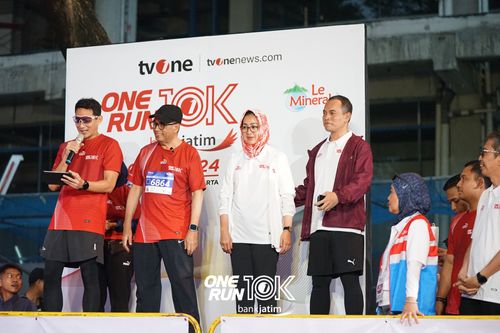Race photo from ONE RUN 10 K