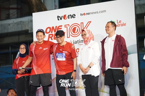 Race photo from ONE RUN 10 K
