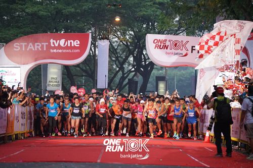 Race photo from ONE RUN 10 K