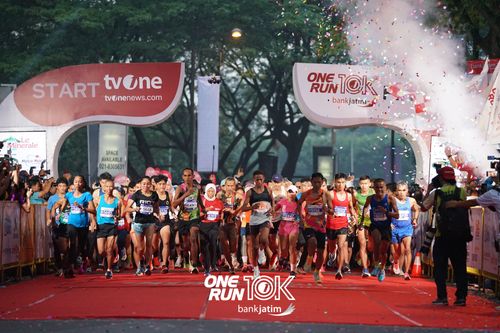 Race photo from ONE RUN 10 K