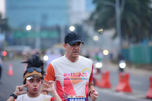 Race photo from NOTARACE 2025