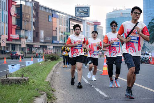 Race photo from NOTARACE 2025