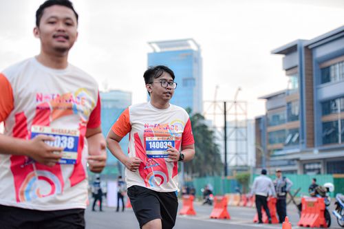 Race photo from NOTARACE 2025