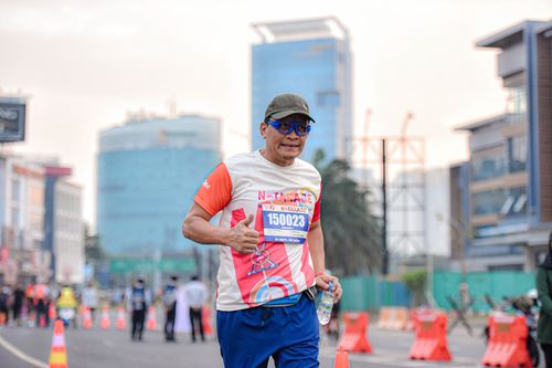 Race photo from NOTARACE 2025