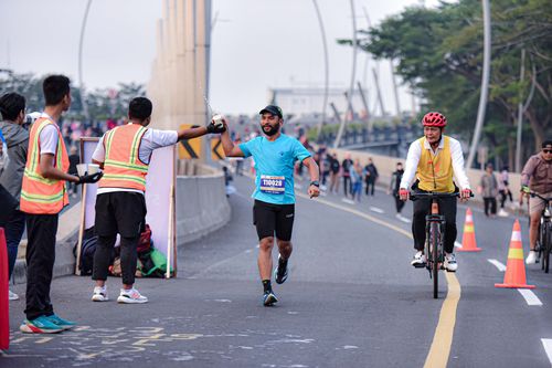 Race photo from NOTARACE 2025