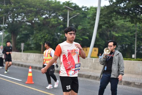 Race photo from NOTARACE 2025