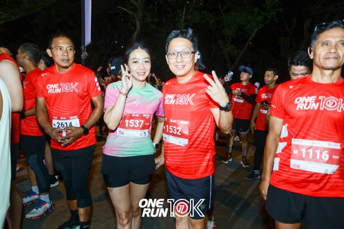Race photo from ONE RUN 10K 2025