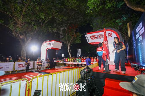Race photo from ONE RUN 10K 2025