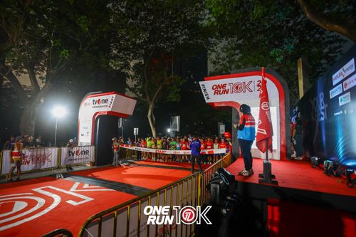 Race photo from ONE RUN 10K 2025