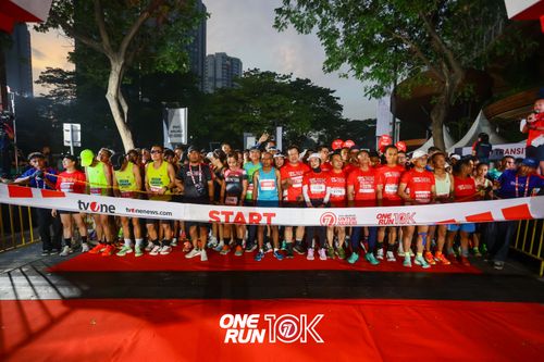 Race photo from ONE RUN 10K 2025